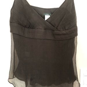 JCrew crepe tank